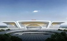 用钢1.5万吨 西安东站主体完工:再现壮美“八百里秦川”
